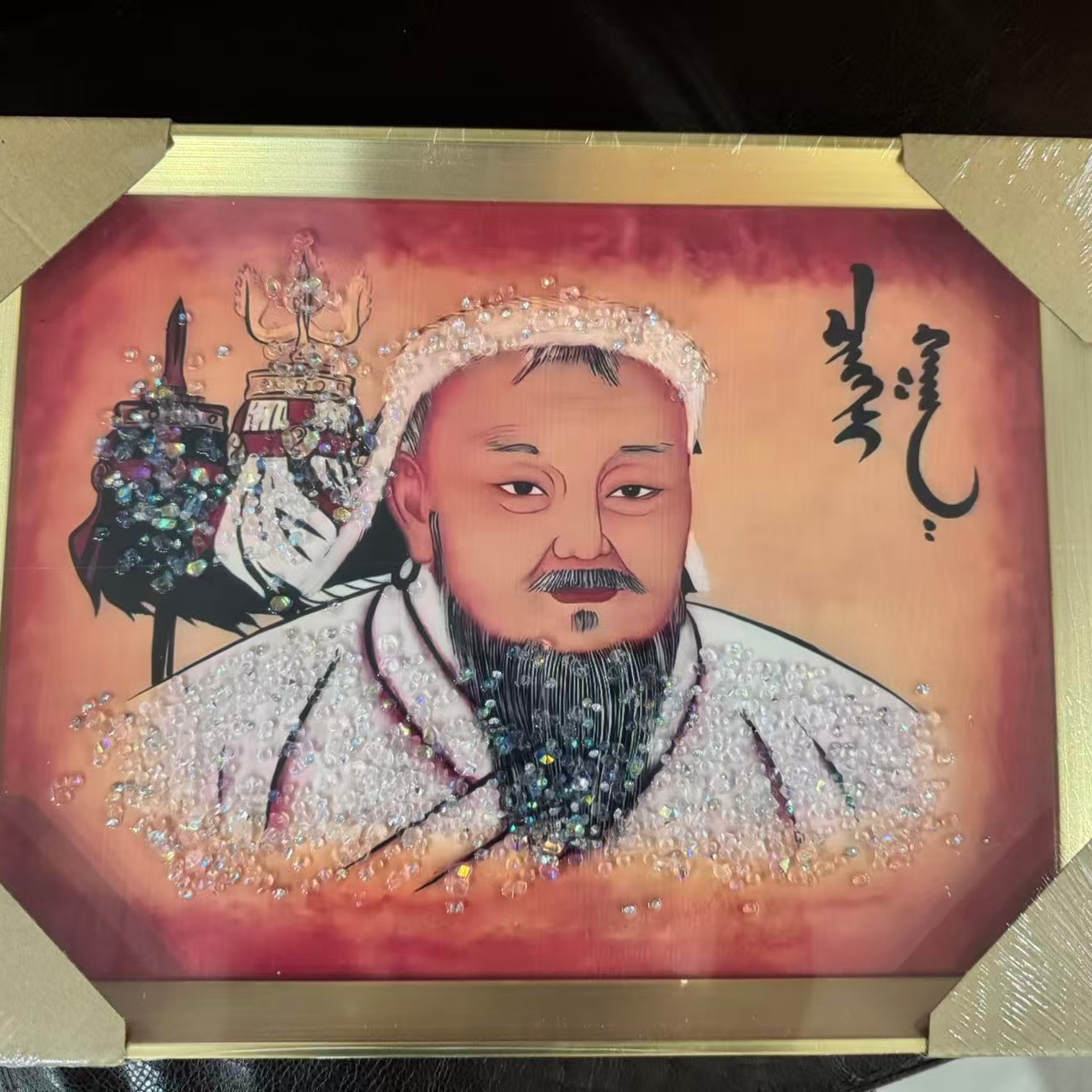 成吉思汗钻挂画画