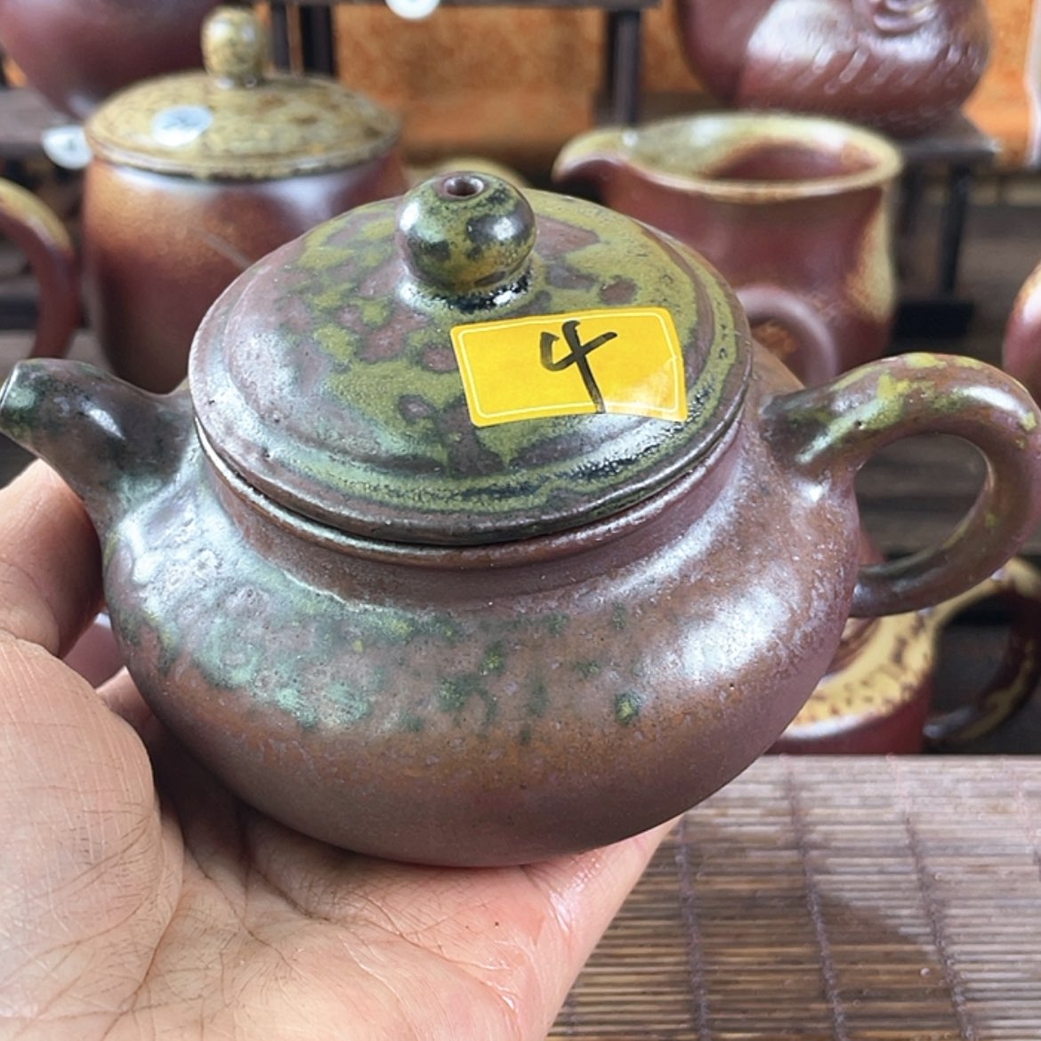 【闪购商品】柴烧茶壶200毫升左右微瑕福利