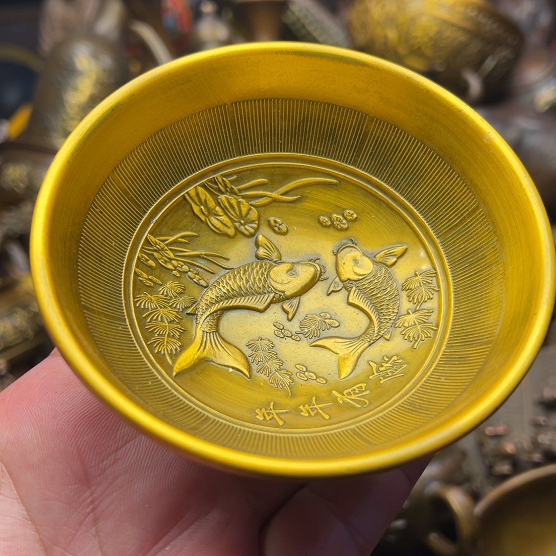 茶壶香炉铜器摆件