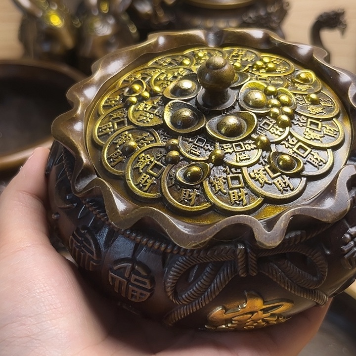 精美铜器，点击下单