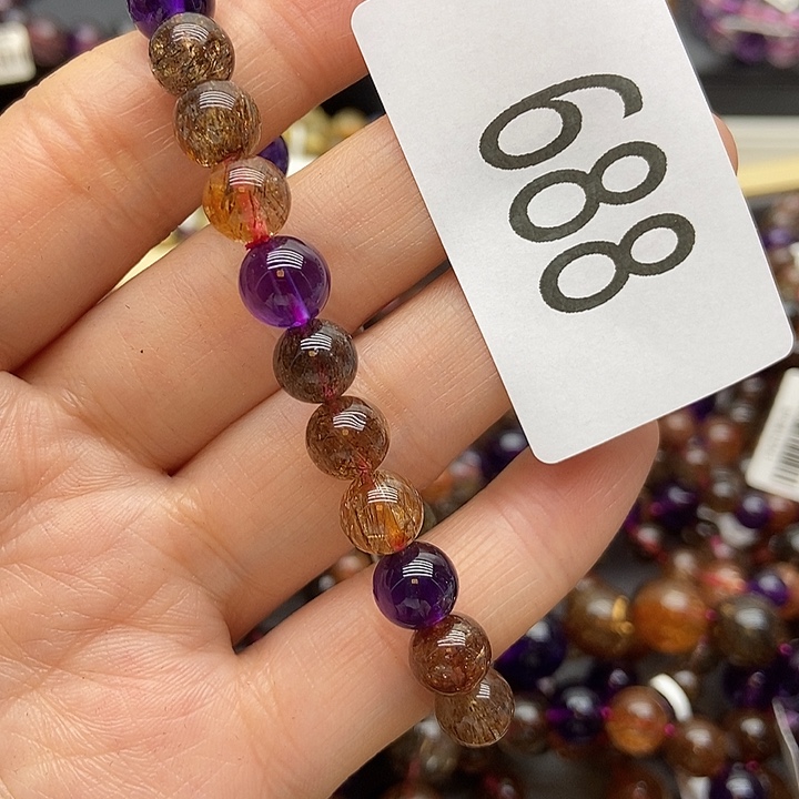 水晶手链未镶嵌手串