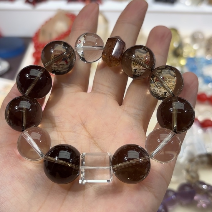 未镶嵌手链水晶手串