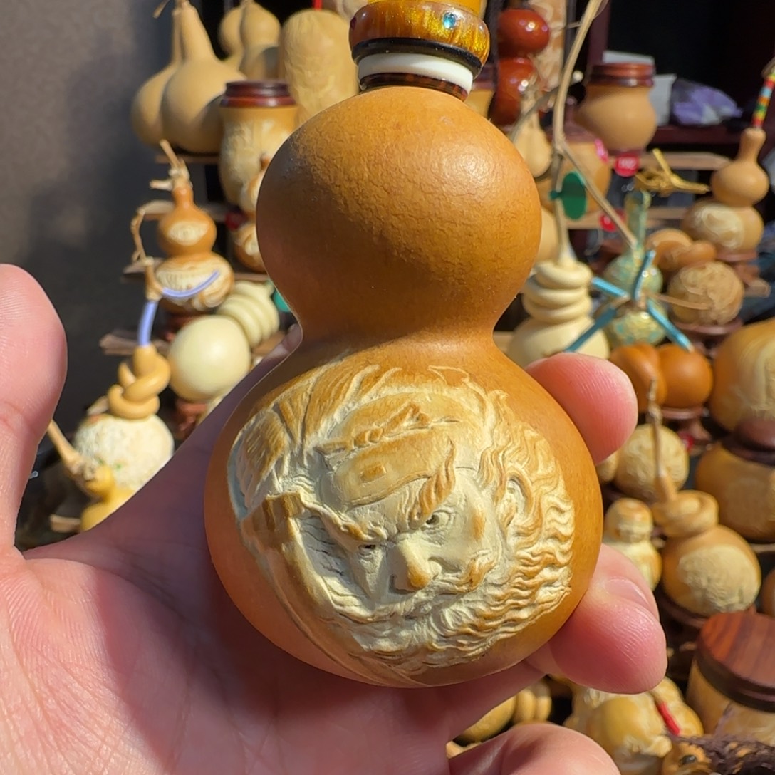 有机玻璃钟馗雕刻