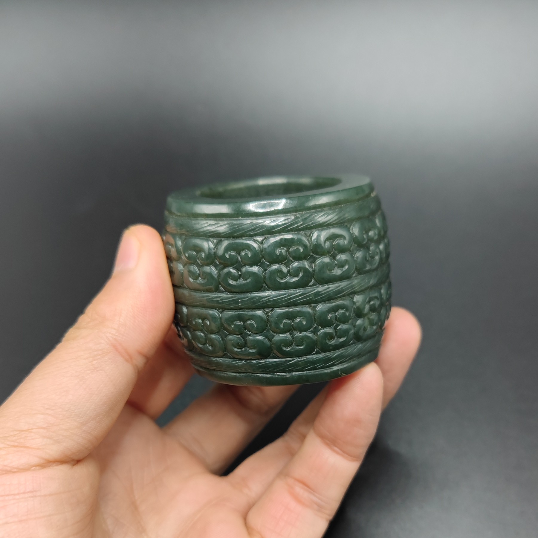 和田玉青玉玉圈一个