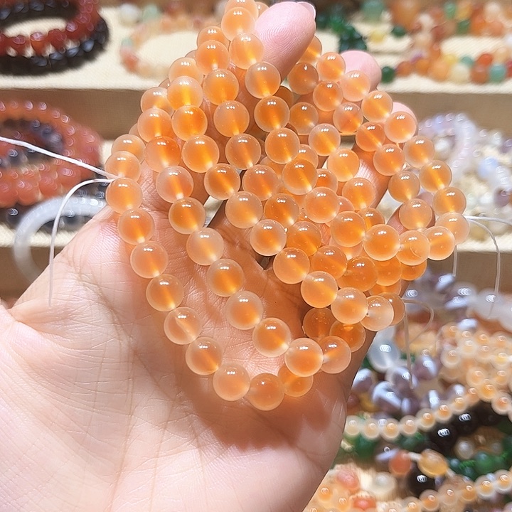 玛瑙/玉髓手链未镶嵌