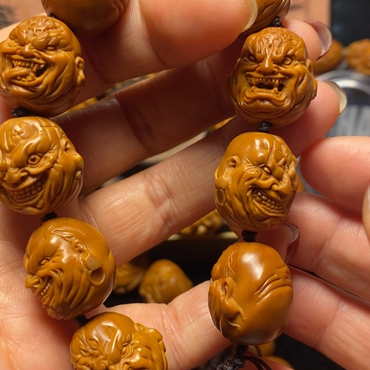 橄榄核手串/手链爱*瓜恶僧手串