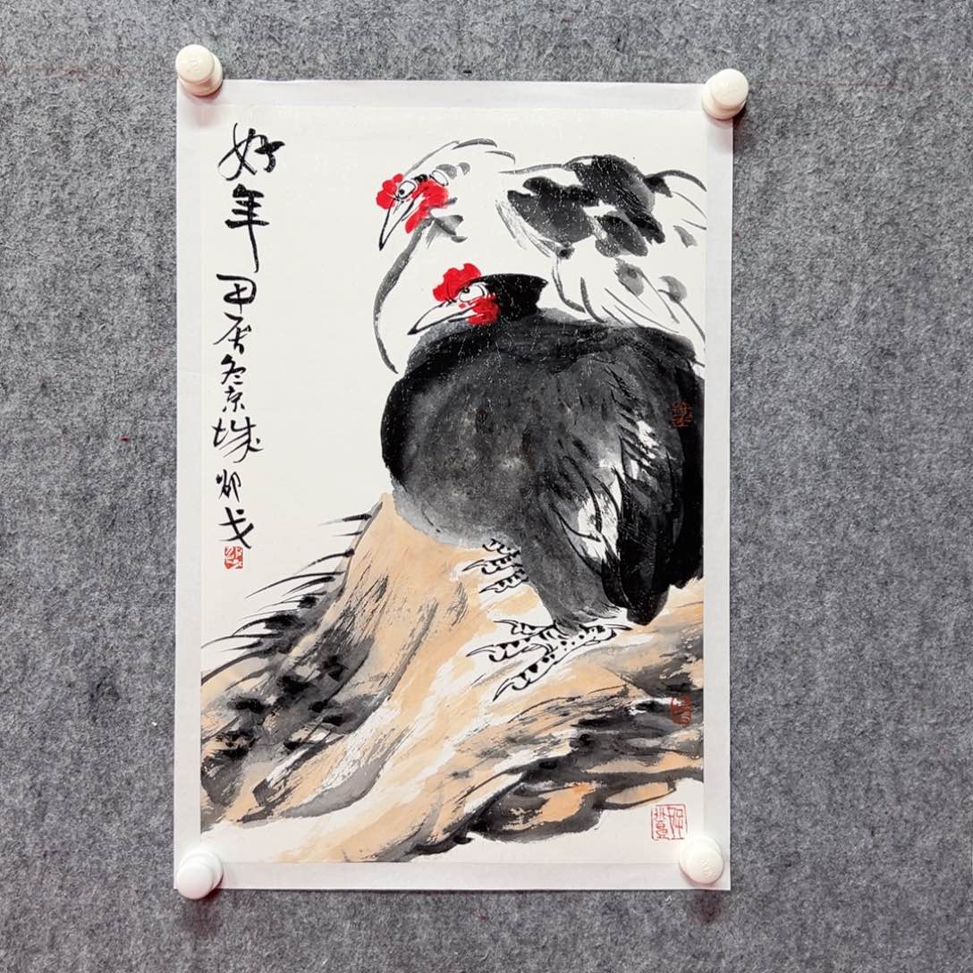 国画邵戈国画作品