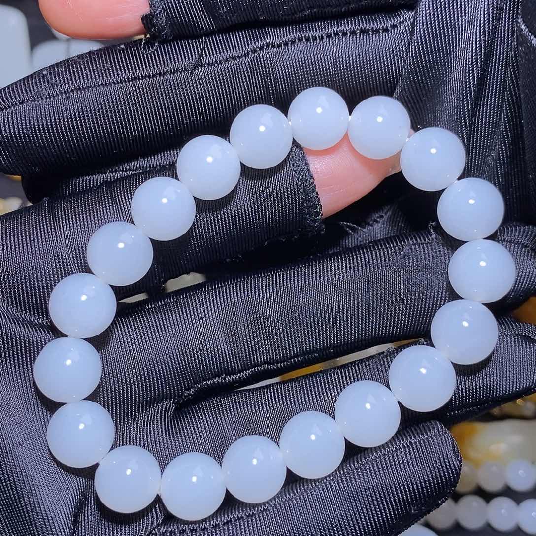 和田玉套链未镶嵌