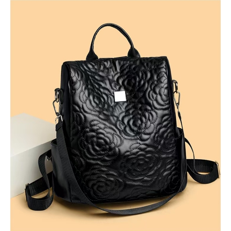 时尚单肩斜挎包068 黑色 长30高30