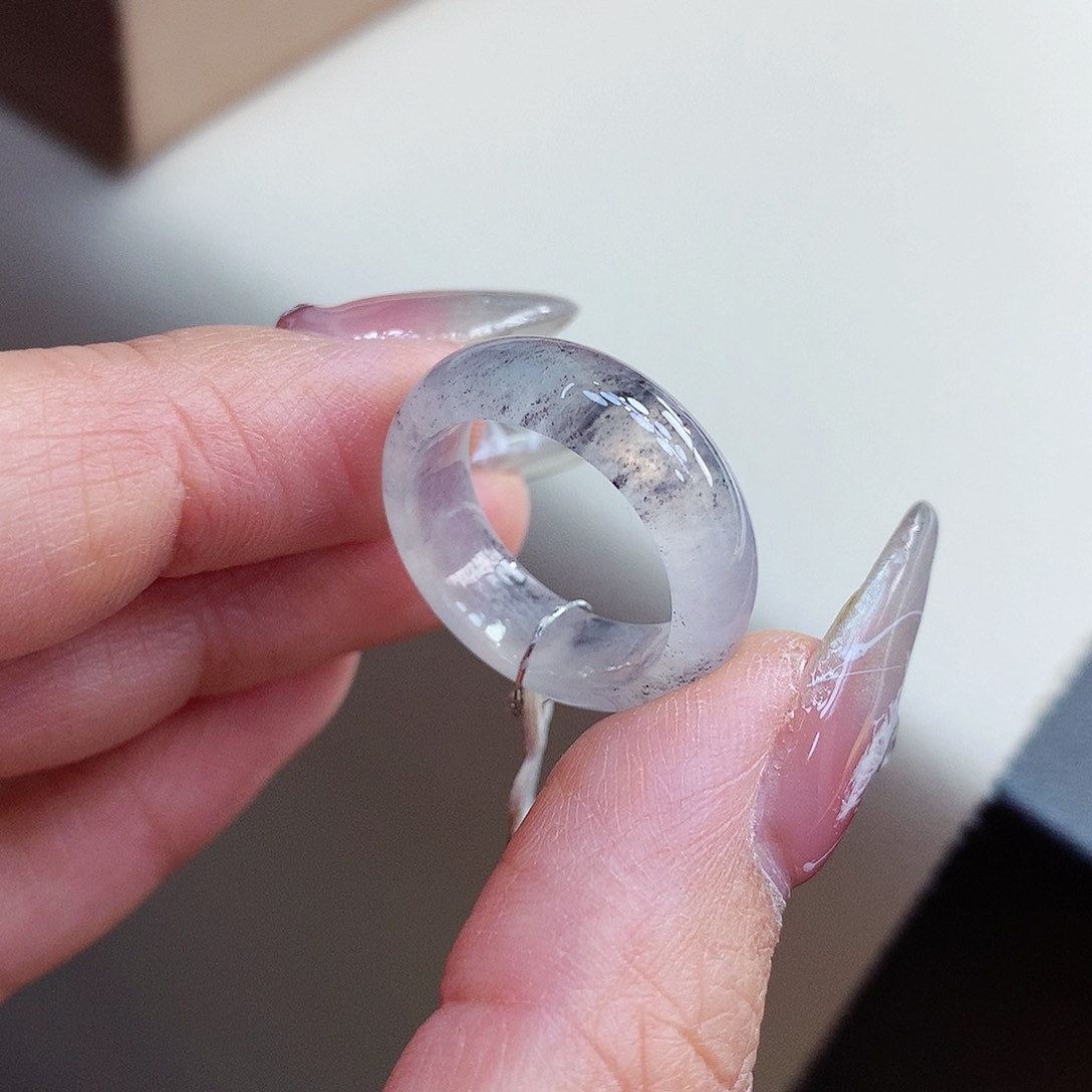 翡翠戒指未镶嵌14-15号