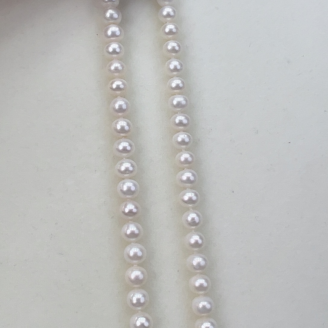 淡水珍珠颈饰银S925镶嵌➕7.8