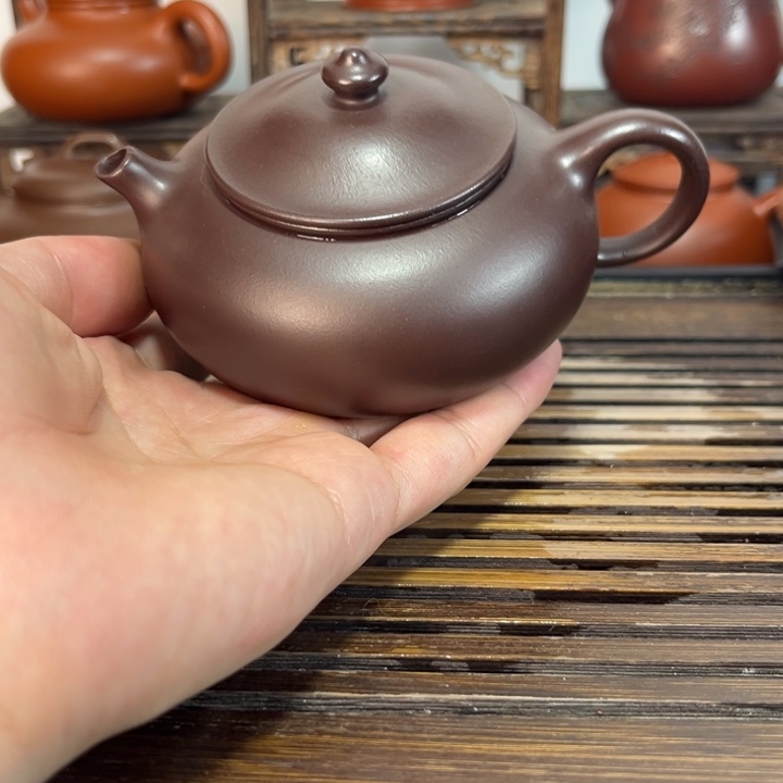 茶壶紫砂原矿紫砂手工制作