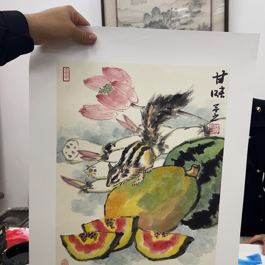 书法lxg亲笔手绘作品