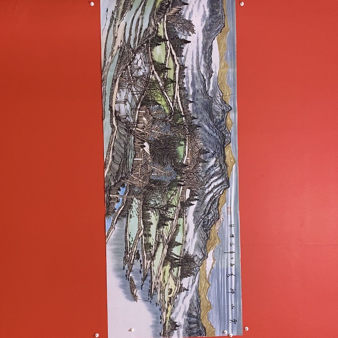 国画山水花鸟国画作品