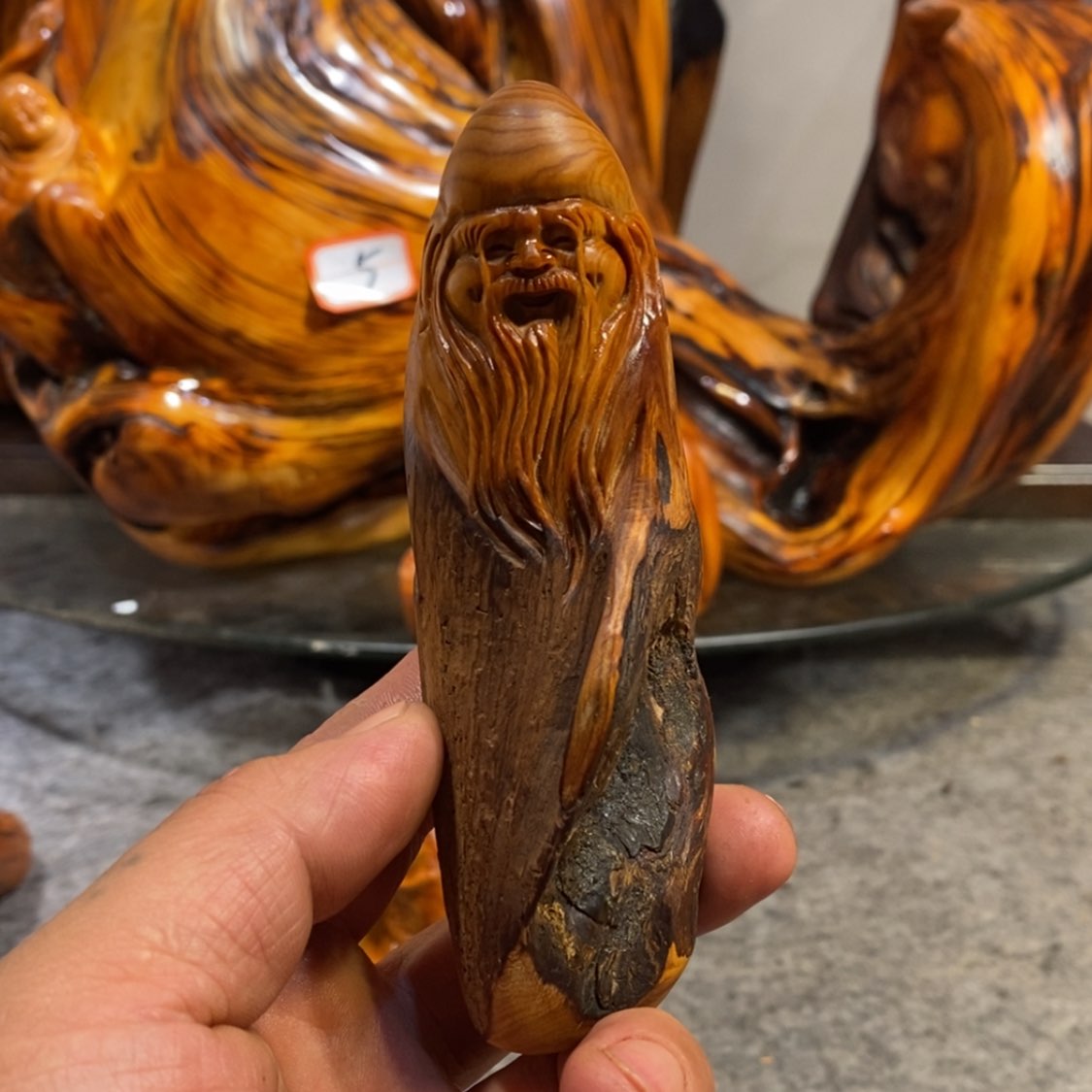 【闪购商品】柏木（崖柏）根雕木雕工艺品摆件家居满十送一手把件