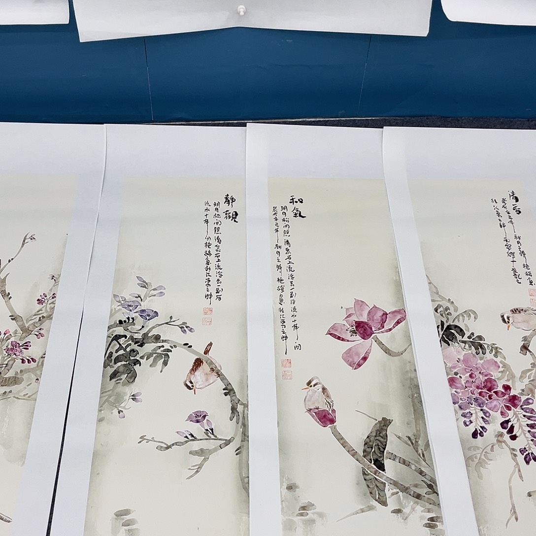 国画纯手绘作品欣赏