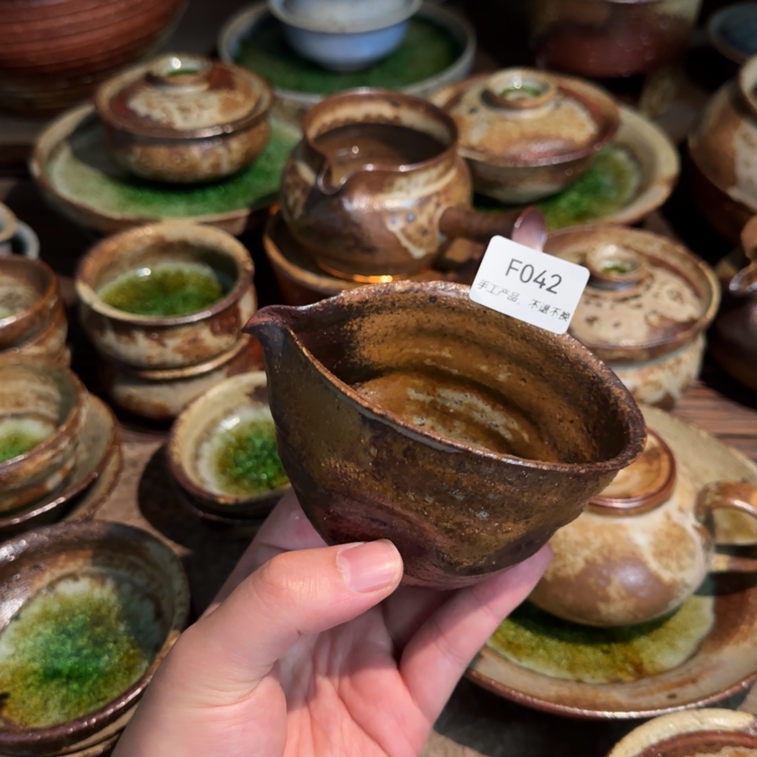 F042破碎感泥料非柴烧跑单禁拍