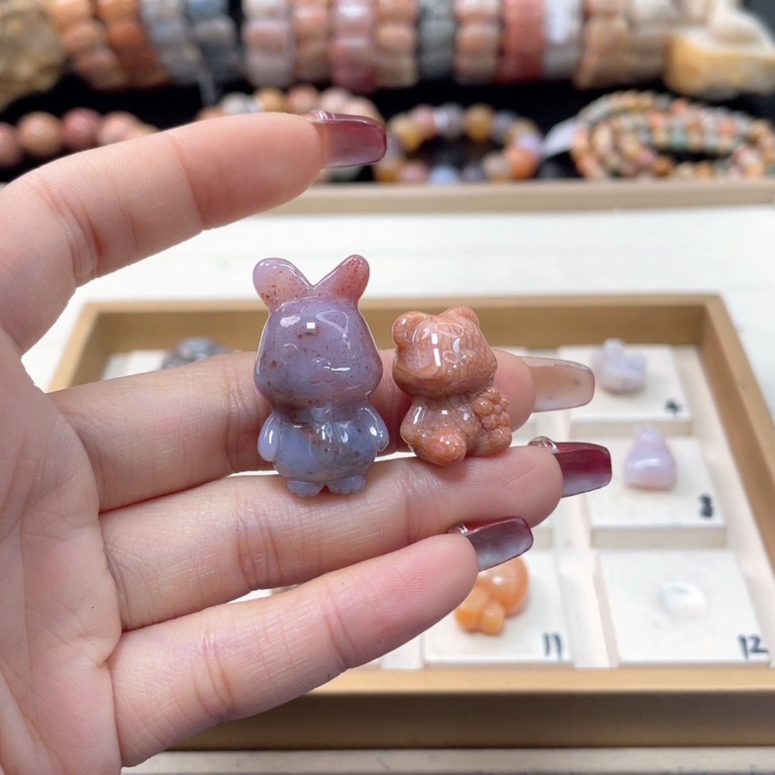 硅化珊瑚（珊瑚玉）手链未镶嵌罗*7564