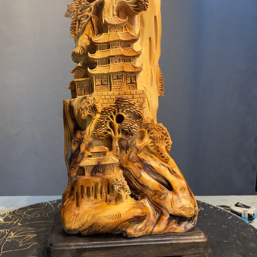 柏木（崖柏）红油崖柏黄鹤楼