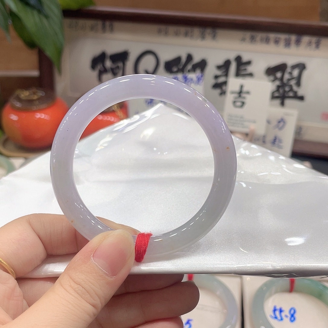 翡翠未镶嵌手镯天然缅甸A货翡翠手镯4