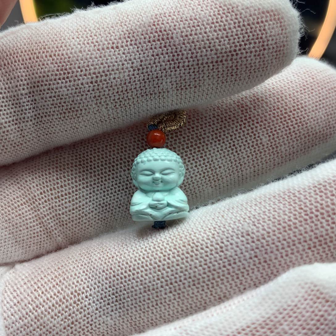 绿松石挂件未镶嵌