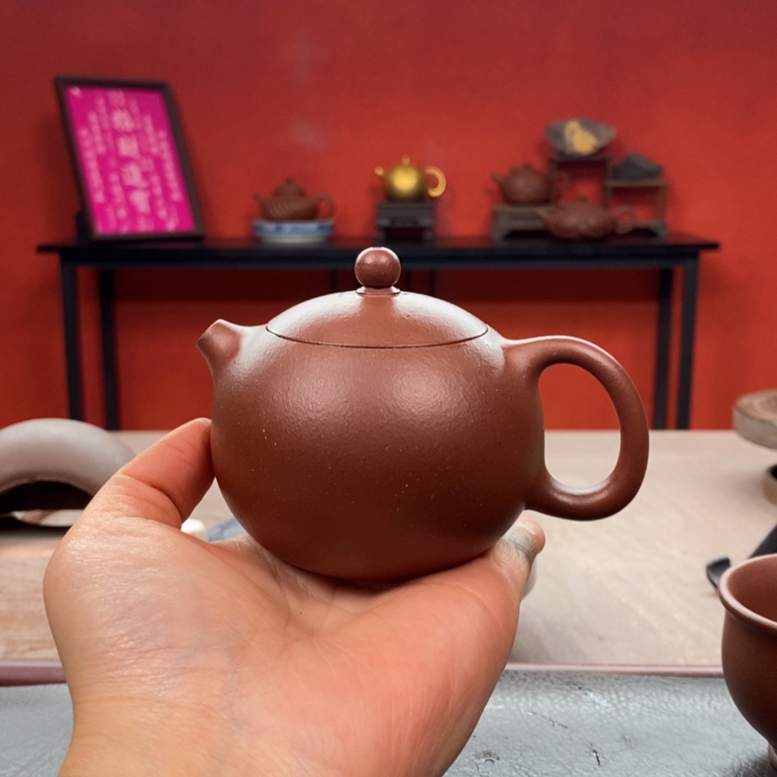 茶壶紫砂底槽清西施180cc全手➕底槽清杯子