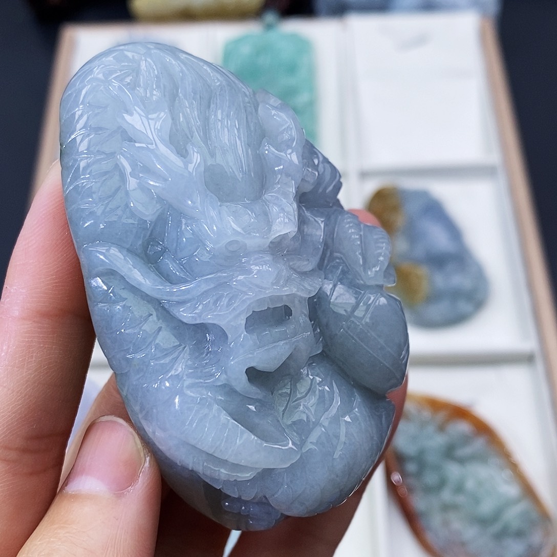 颈饰未镶嵌翡翠缅甸翡翠a货