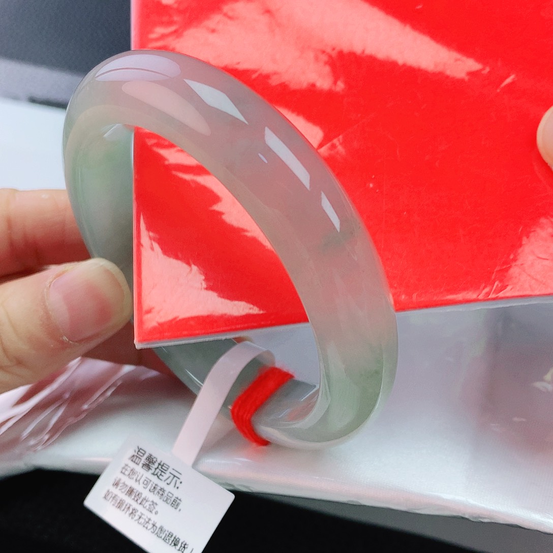 未镶嵌手镯翡翠54圈