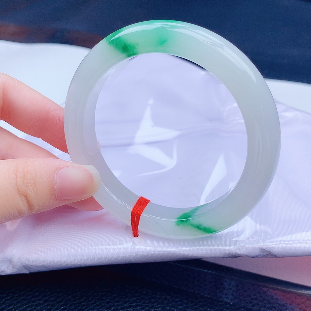 翡翠未镶嵌手镯缅甸天然翡翠a货手镯