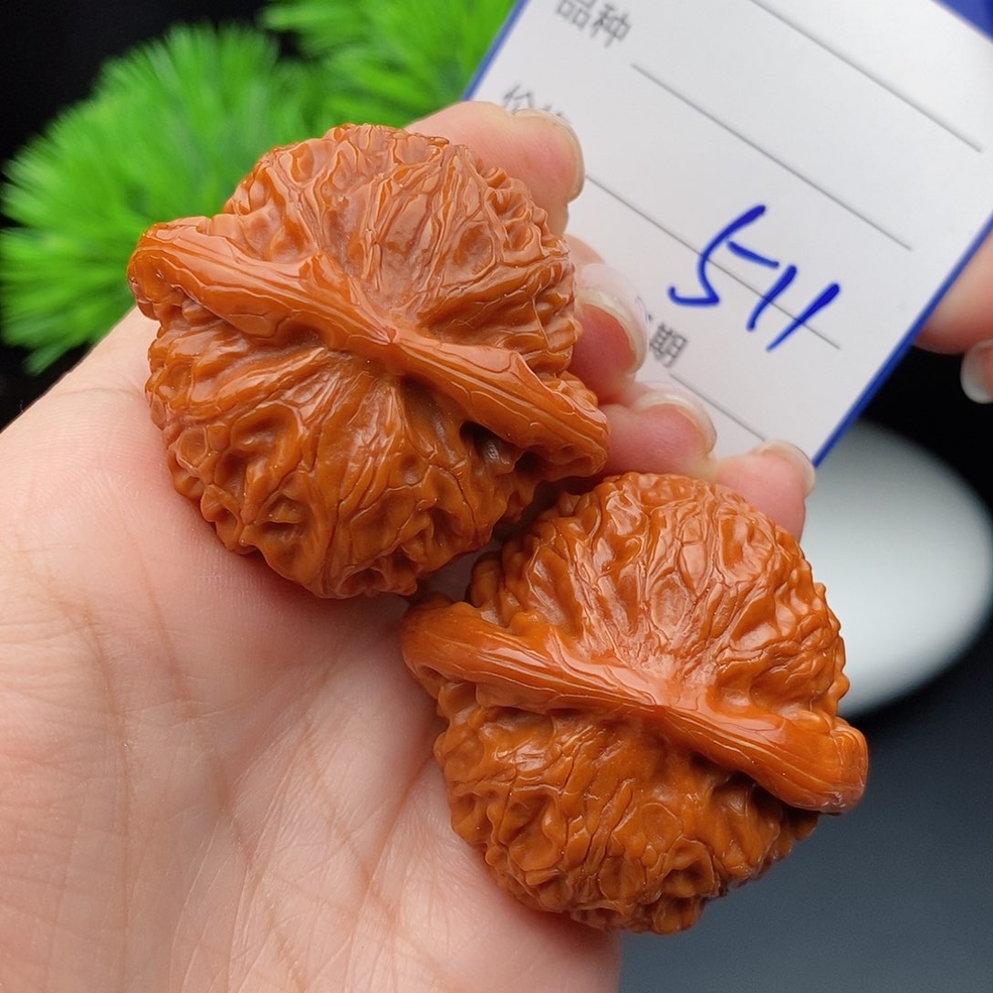 文玩核桃把件42宫灯511