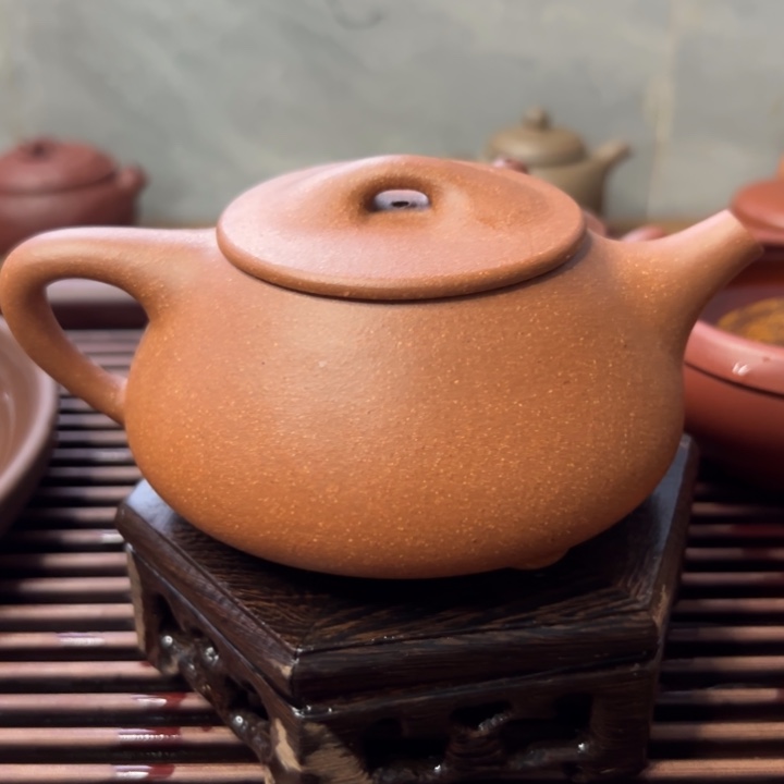 紫砂茶壶降坡景州260cc