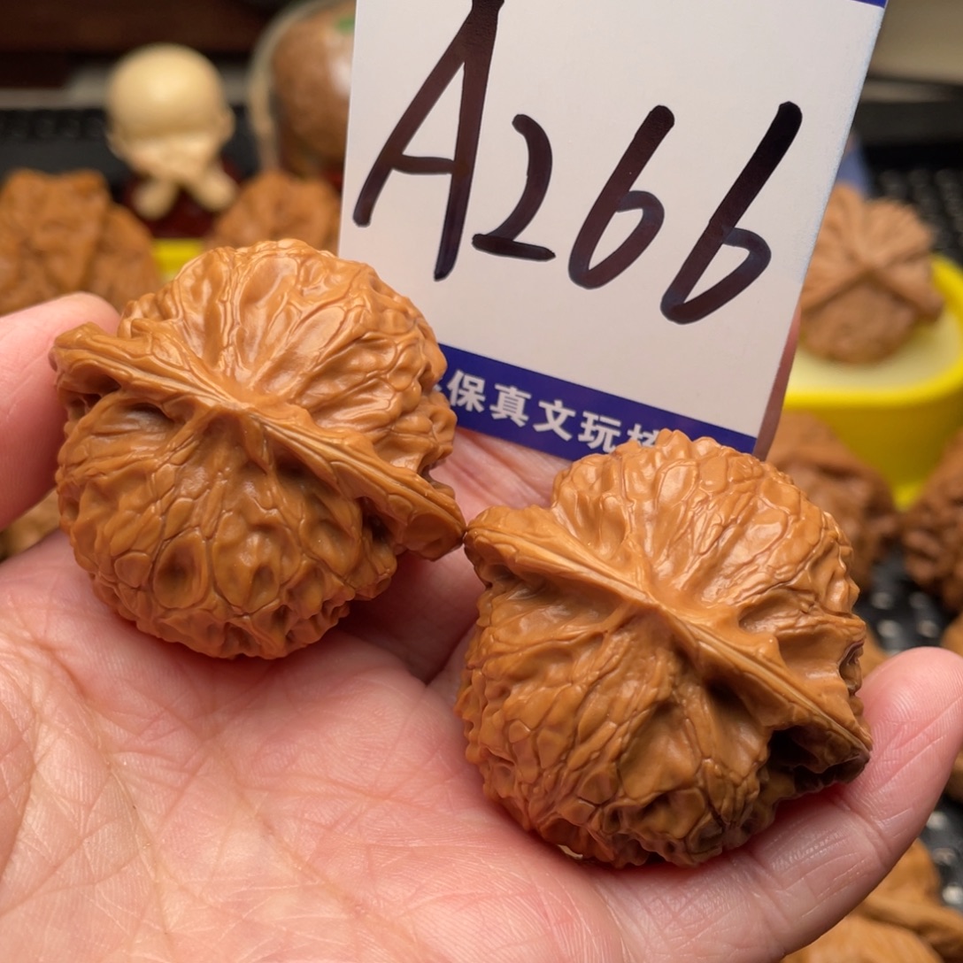 桃核把件宫灯狮子42