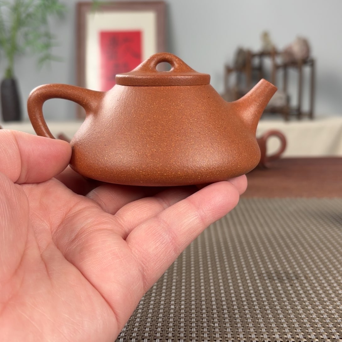 紫砂茶壶黄龙山原矿紫砂壶200