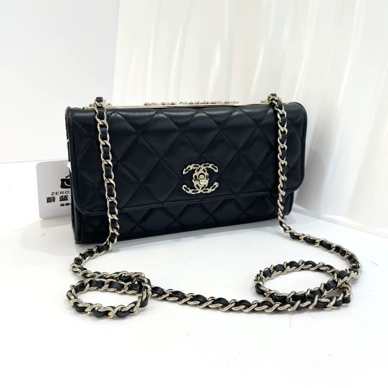 99新 Chanel/香奈儿 23C trendy cc法棍浮雕款 芯片