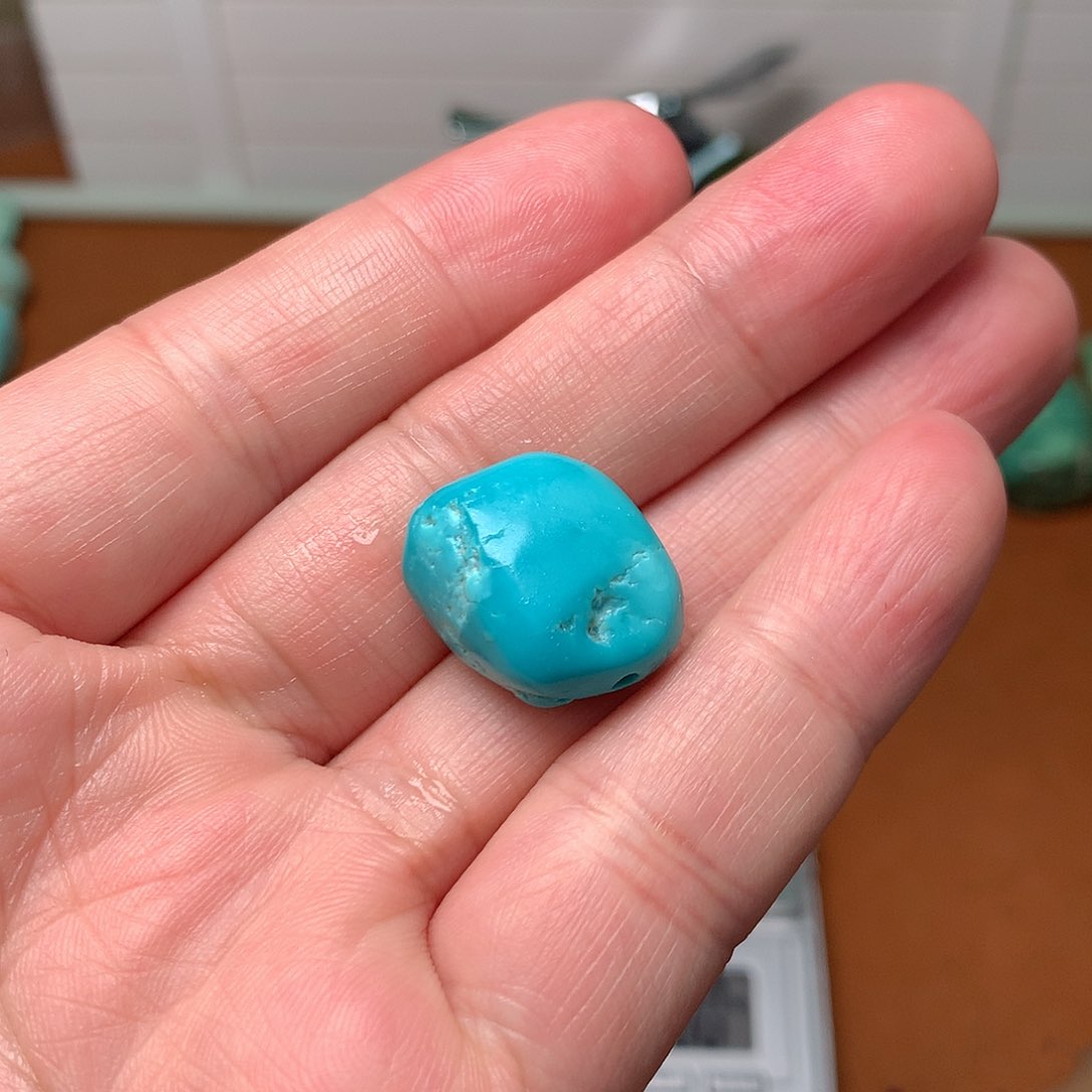 绿松石珠宝奇石未镶嵌我*