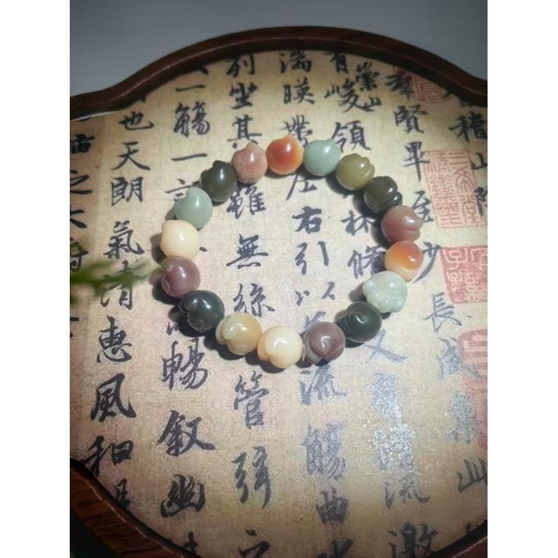 多宝菩提 猫爪 单圈手串（无礼盒）744