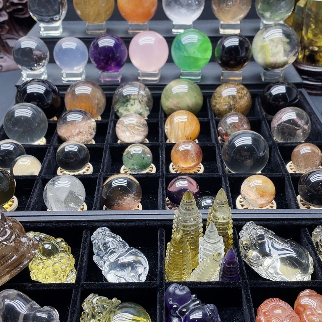 ****亮珠宝半成品水晶未镶嵌