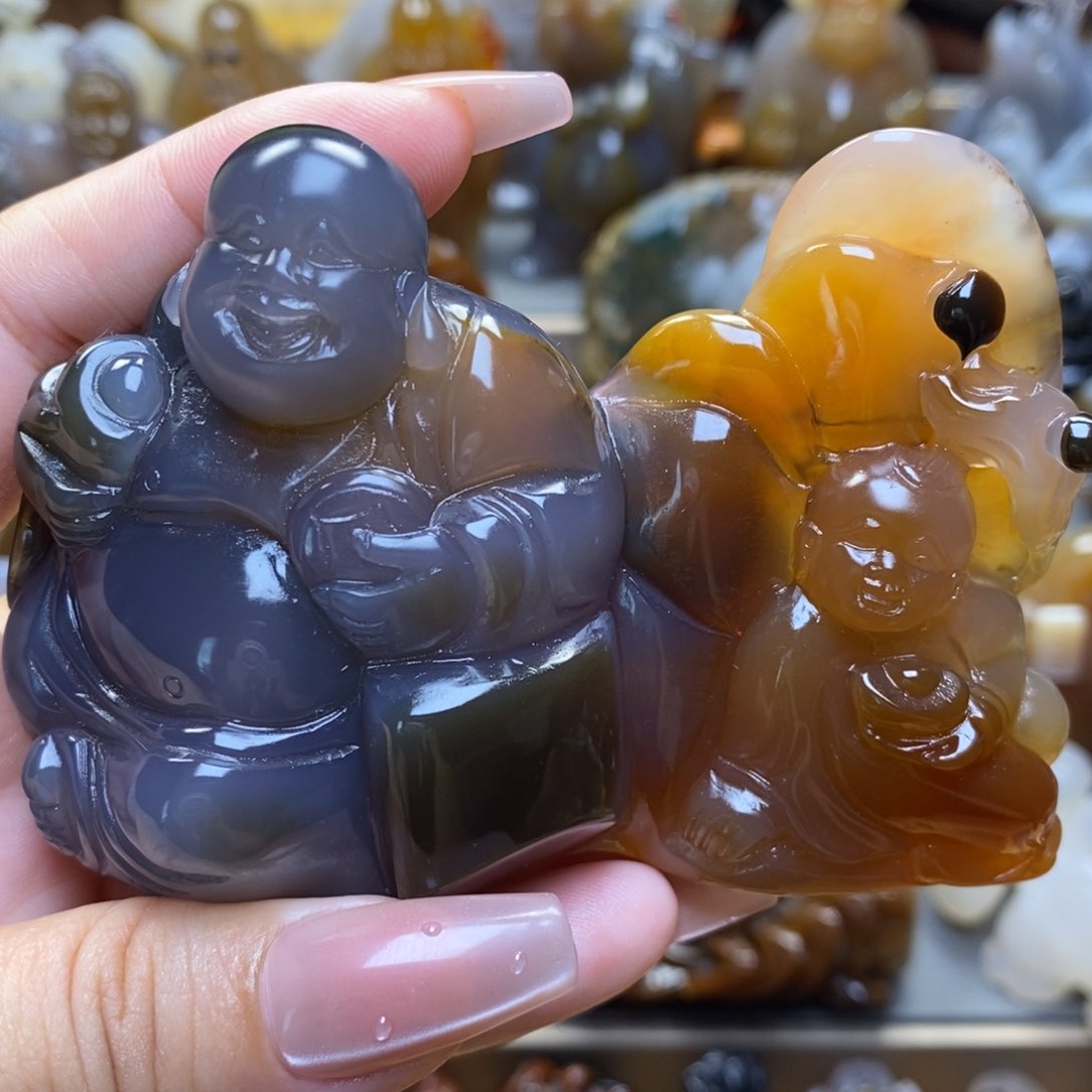 玛瑙/玉髓摆件未镶嵌