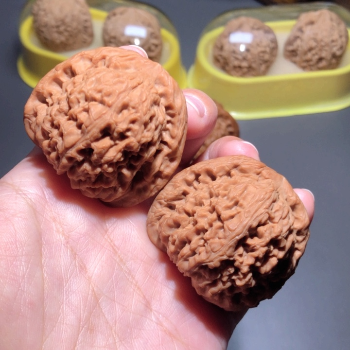 文玩核桃把件43南疆石