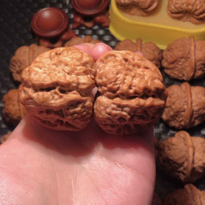 潜***龙把件文玩核桃蛙王