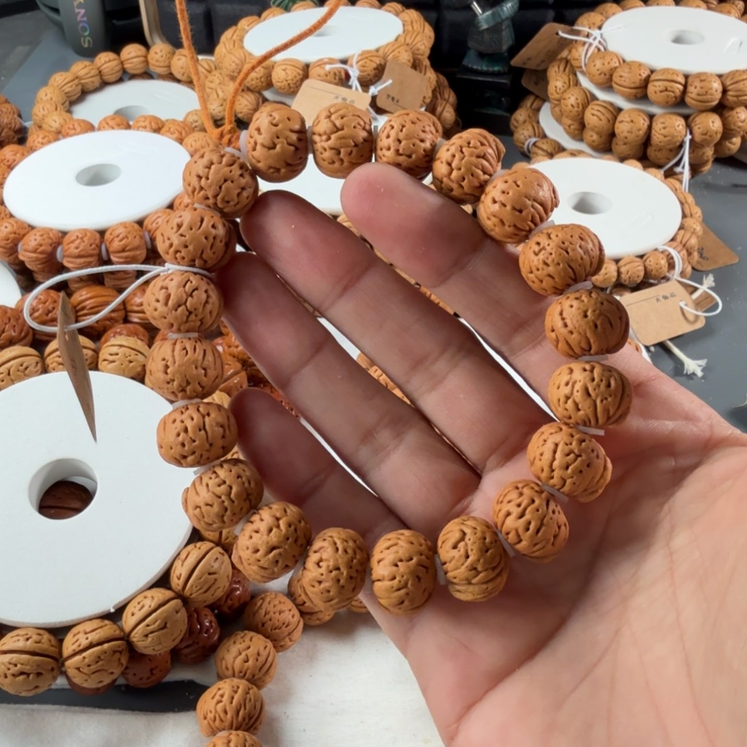 冬***书手串桃核165沈阳树王肌肉纹B