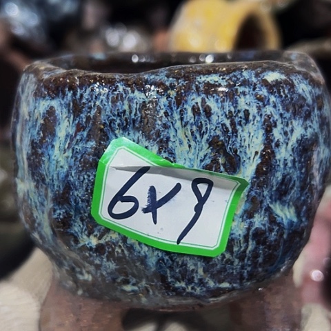 红陶粗陶花盆手工