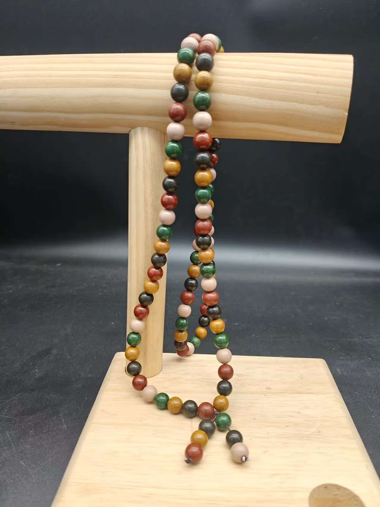 一百零八五行药香合香珠串