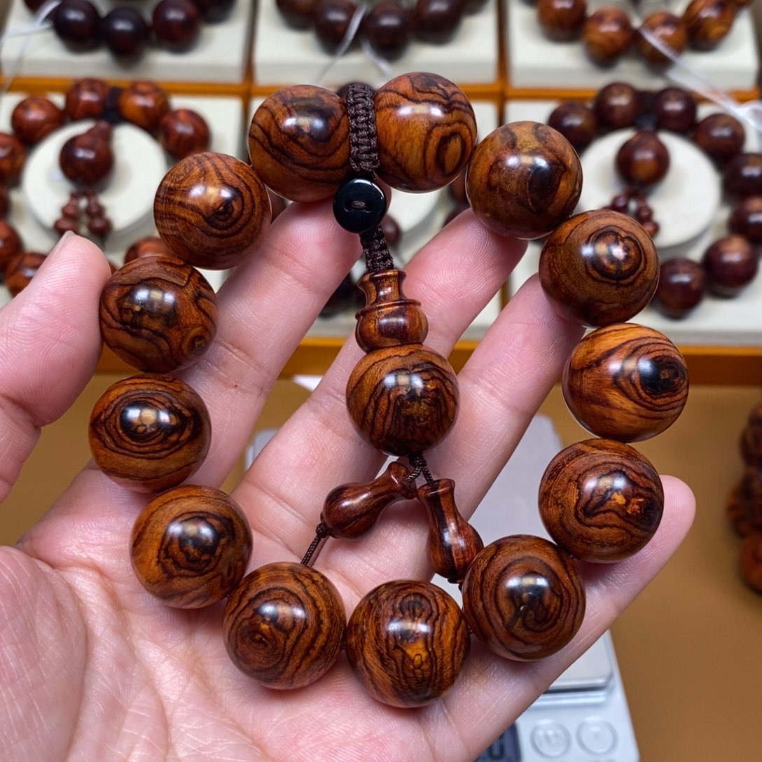 黄花梨/降香黄檀手串/手链海南黄花梨