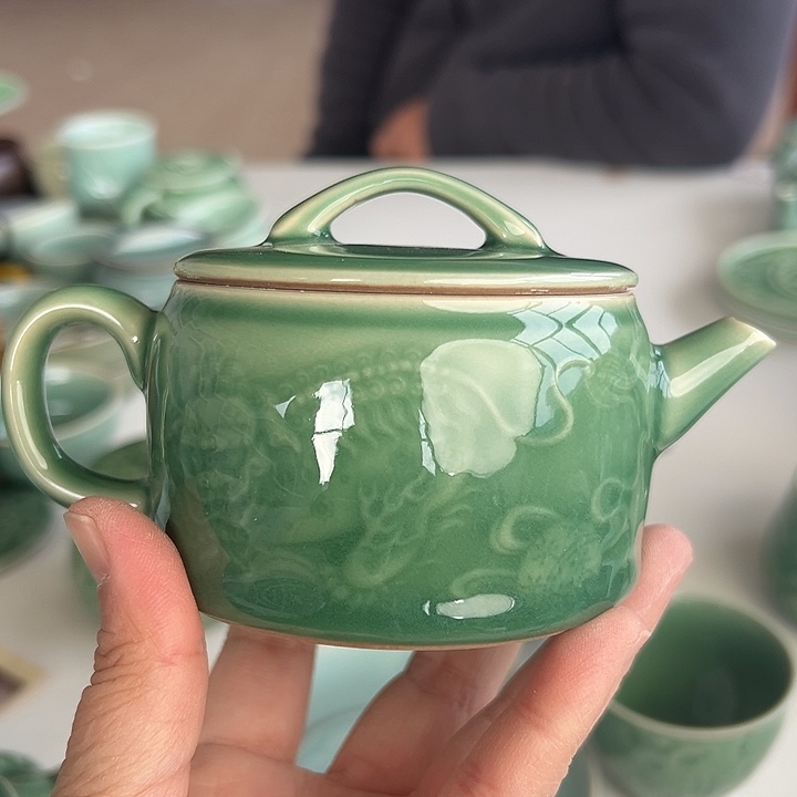 小米茶器龙泉青瓷