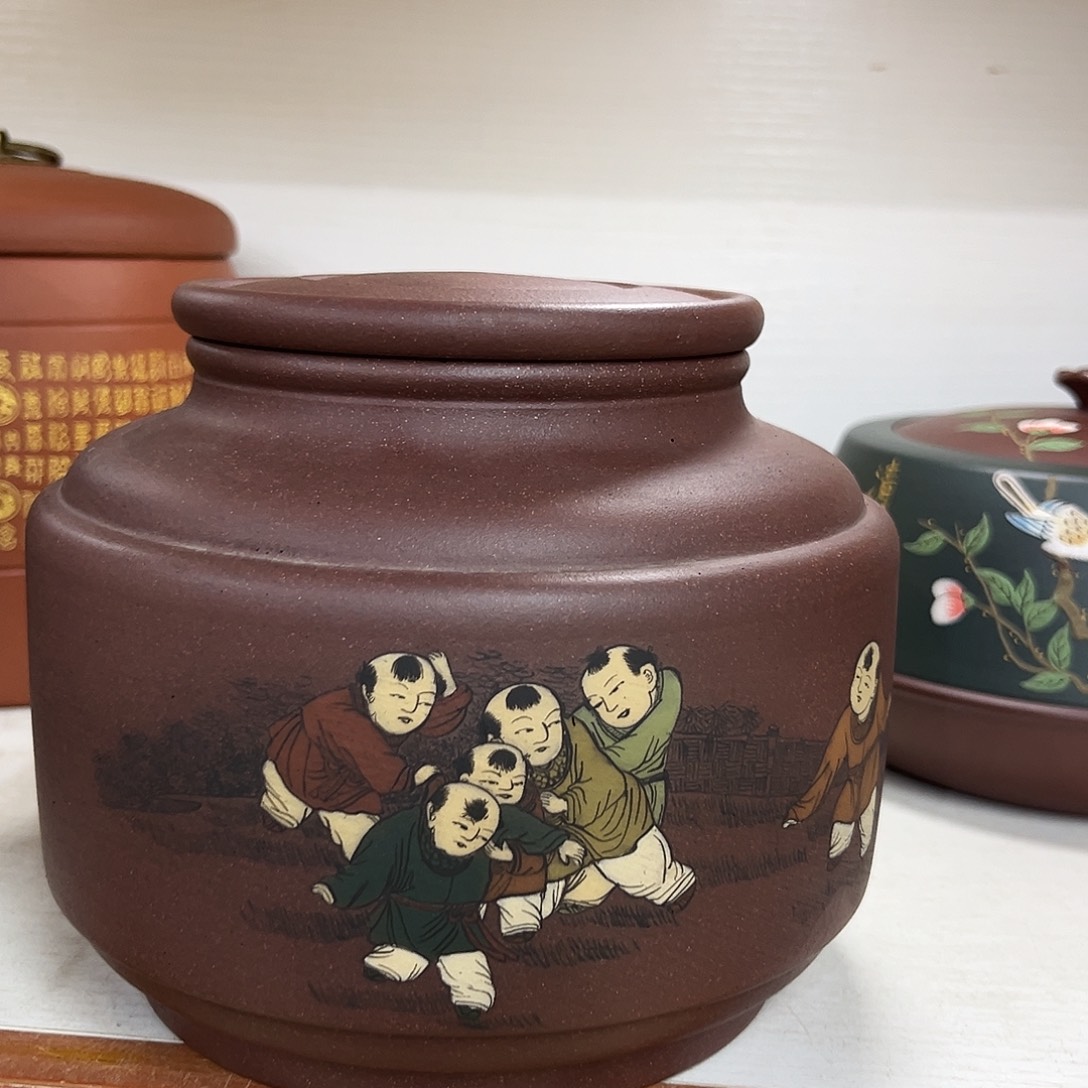 紫砂茶叶罐精品紫砂茶叶罐