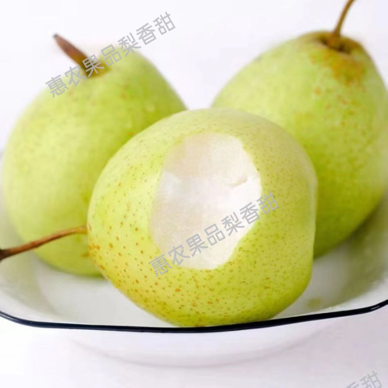 【巨无霸】河北特产魏县鸭梨新鲜应季鸭梨皮薄肉厚脆甜多汁产地直发