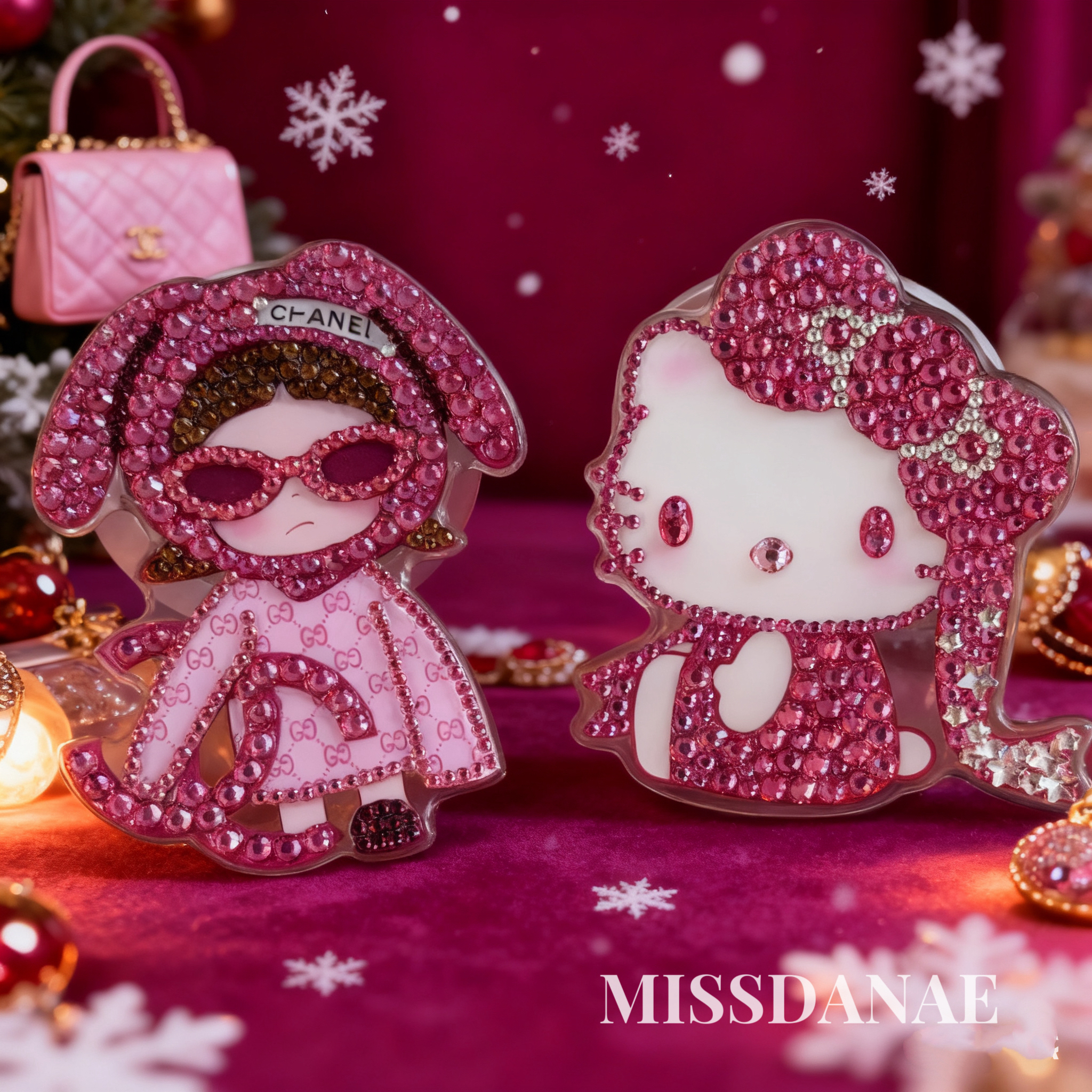 【紫红系列磁吸支架】支架适用于安卓 苹果 磁吸款