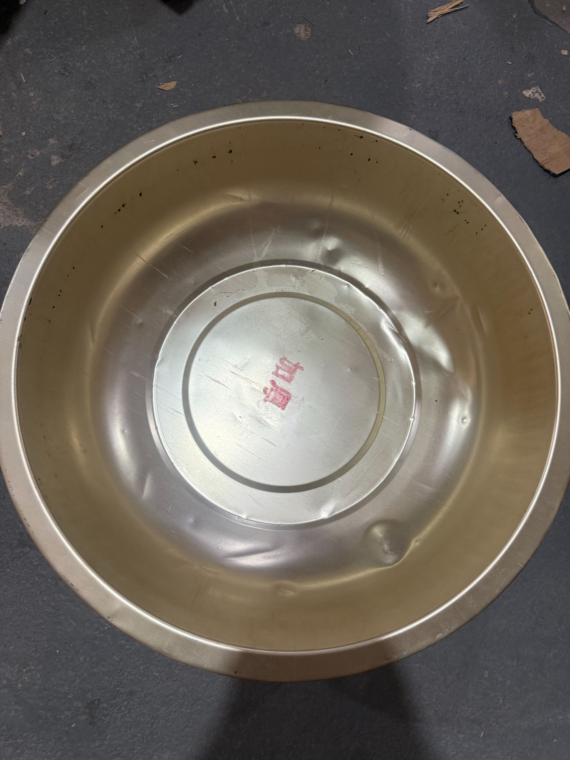 老库存瑕疵不规则铝合金圆形的脸盆洗菜盆老式和面盆