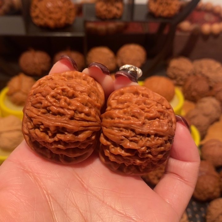 文玩核桃吊坠四座楼40